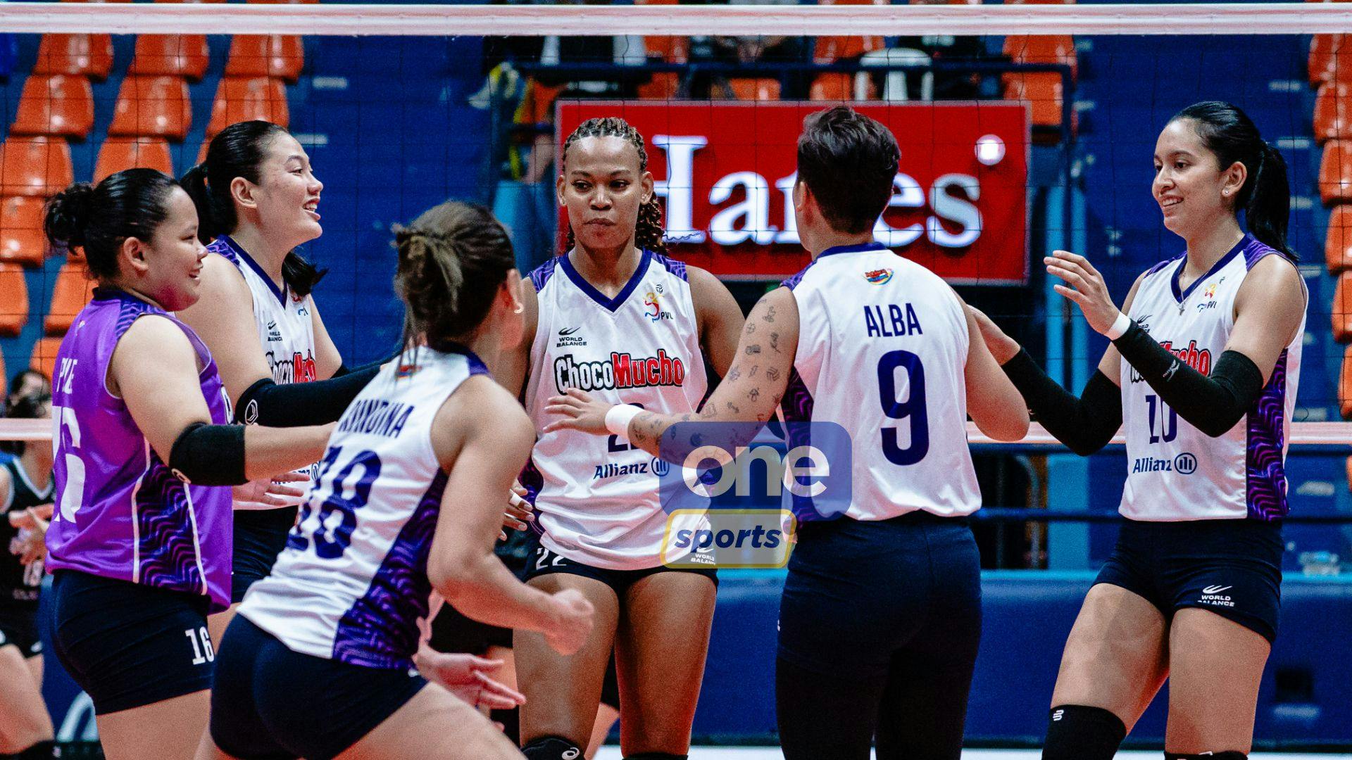 Choco Mucho pips Galeries Tower in 5, notches first win in PVL All-Filipino Conference